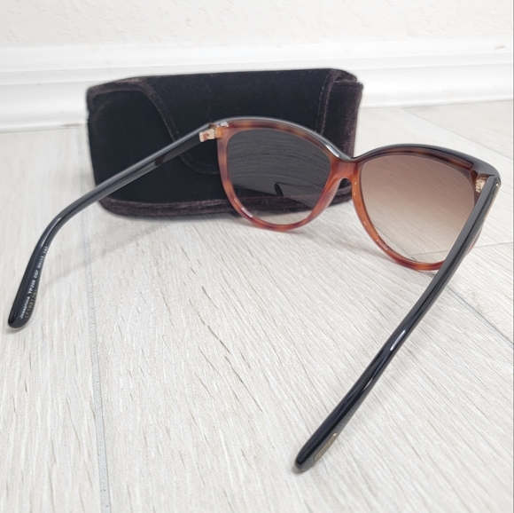 TOM FORD Josephine Black Brown Sunglasses TF296. - Picture 4 of 7